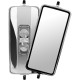 16” West Coast Stainless Steel Mirror Head - Heater & White Light Marker Lamp